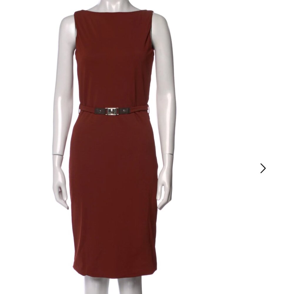 Gucci Bateau Neckline Knee-Length Dress